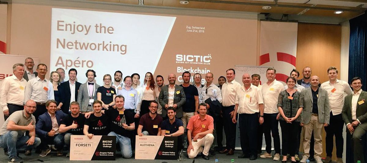 SICTIC Blockchain Challenge participants